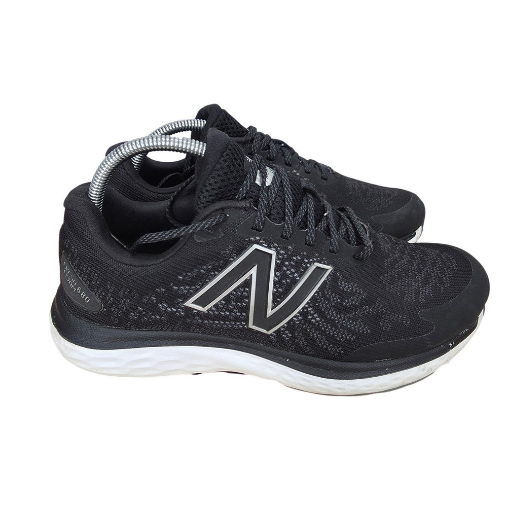 New Balance Fresh Foam 680v7 Running Shoes Mens 9 Extra Wide Black Sneakers